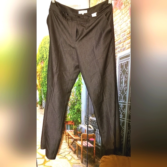 Calvin Klein Dark Grey Slacks/Pants/straight legs - Picture 2 of 3